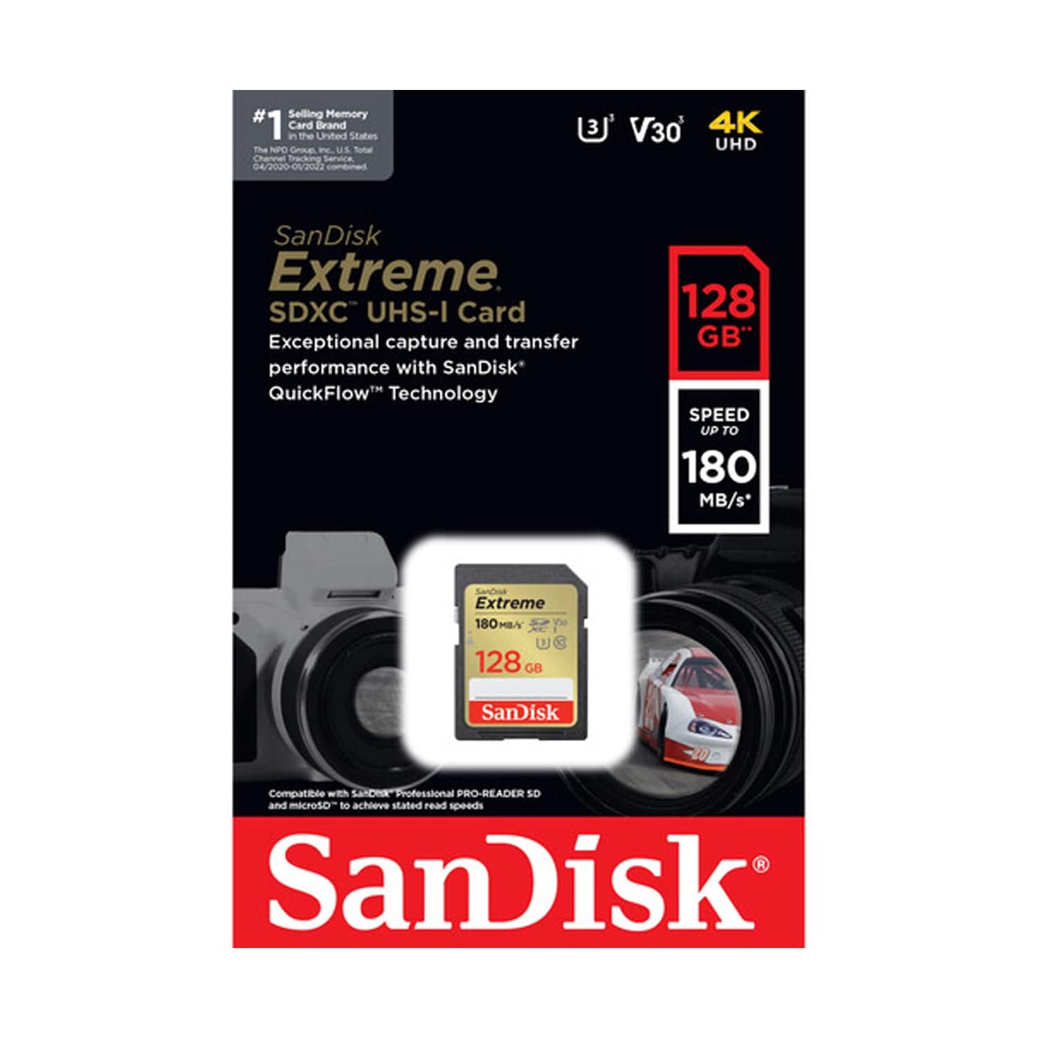 SanDisk Extreme SDXC UHS-I Memory Card