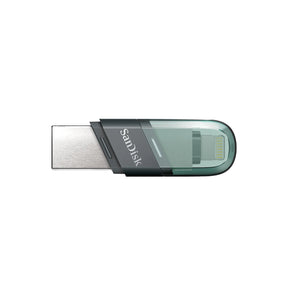 SanDisk iXpand Flip 2-in-1 Flash Drive with Lightning & USB Type-A Connector