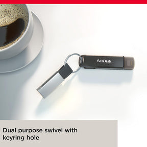 SanDisk iXpand Luxe 2-in-1 Flash Drive for iPhone & USB Type-C Devices