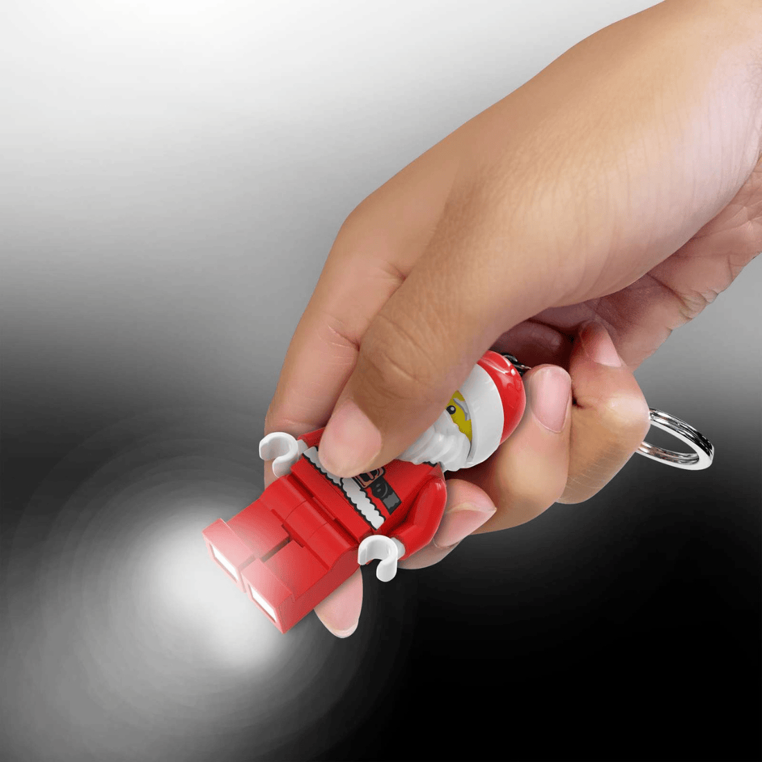 LEGO ICONIC Santa Keychain Light