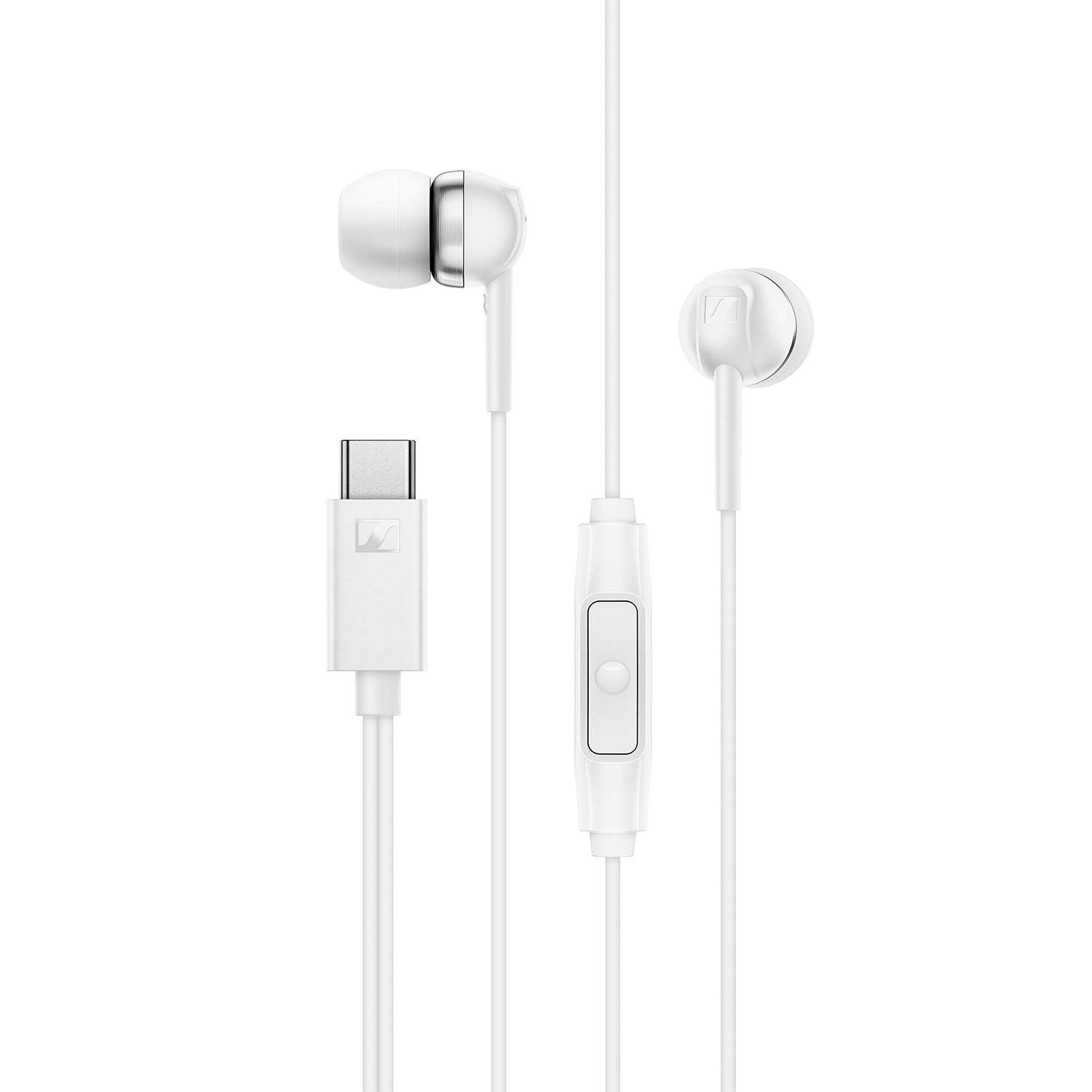 Sennheiser CX 80U Wired Earbuds with USB-C Connector