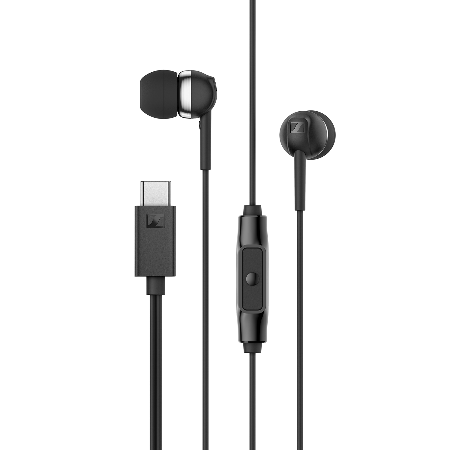 Sennheiser CX 80U Wired Earbuds with USB-C Connector