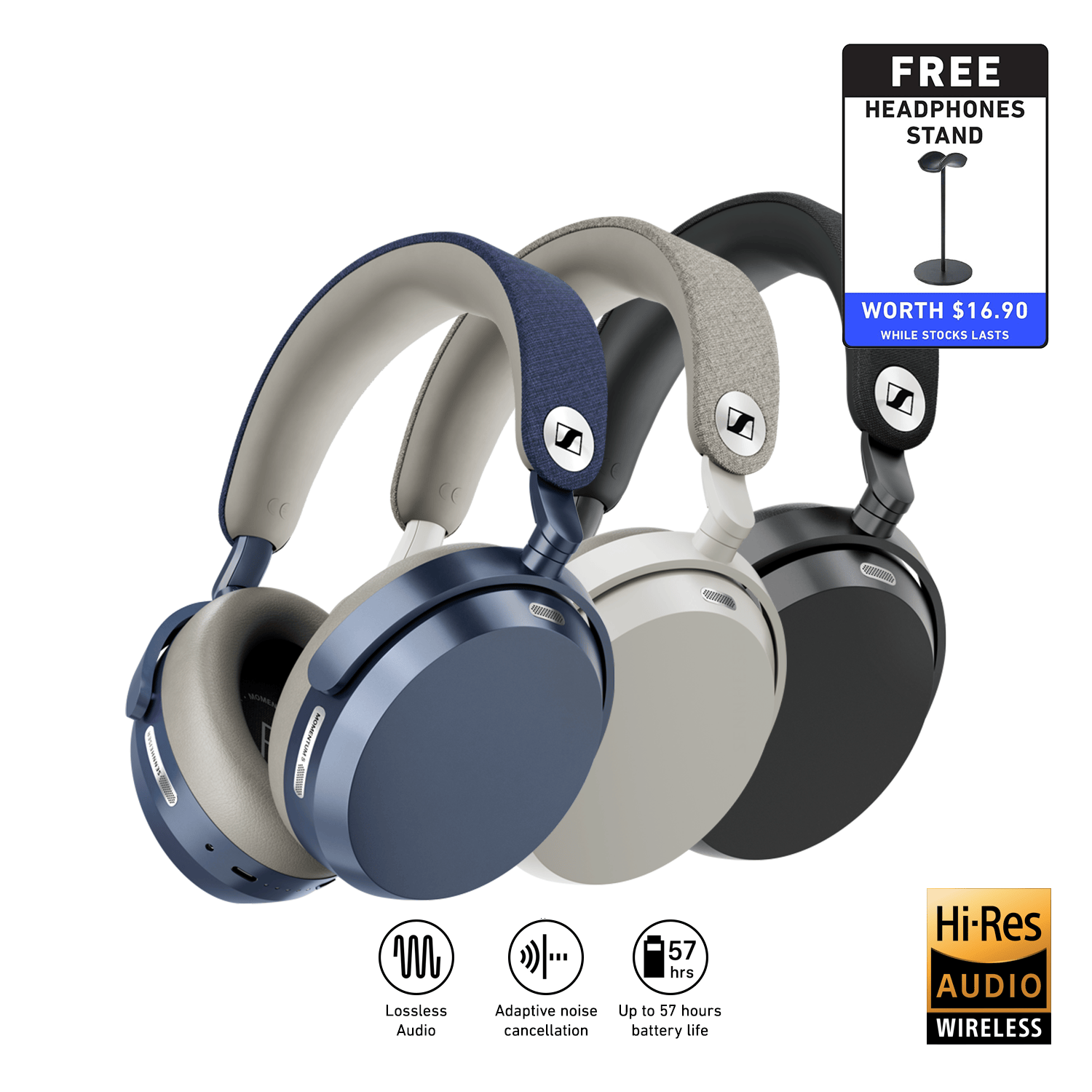 [PRE-ORDER] Sennheiser Momentum 5 Wireless Headphones (Ships from 22nd June*)