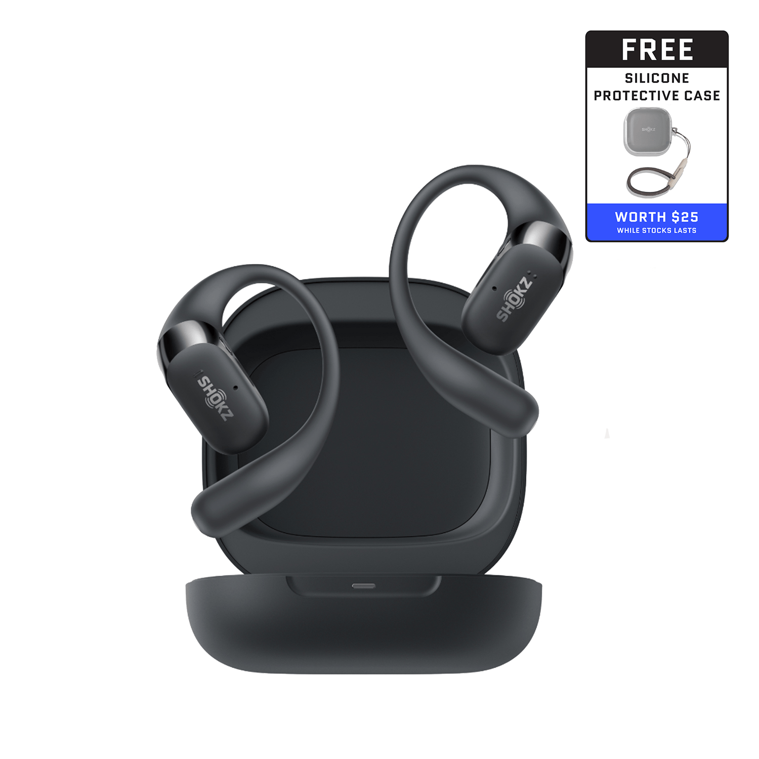 Shokz OpenFit 2+ Open Ear Wireless Earbuds