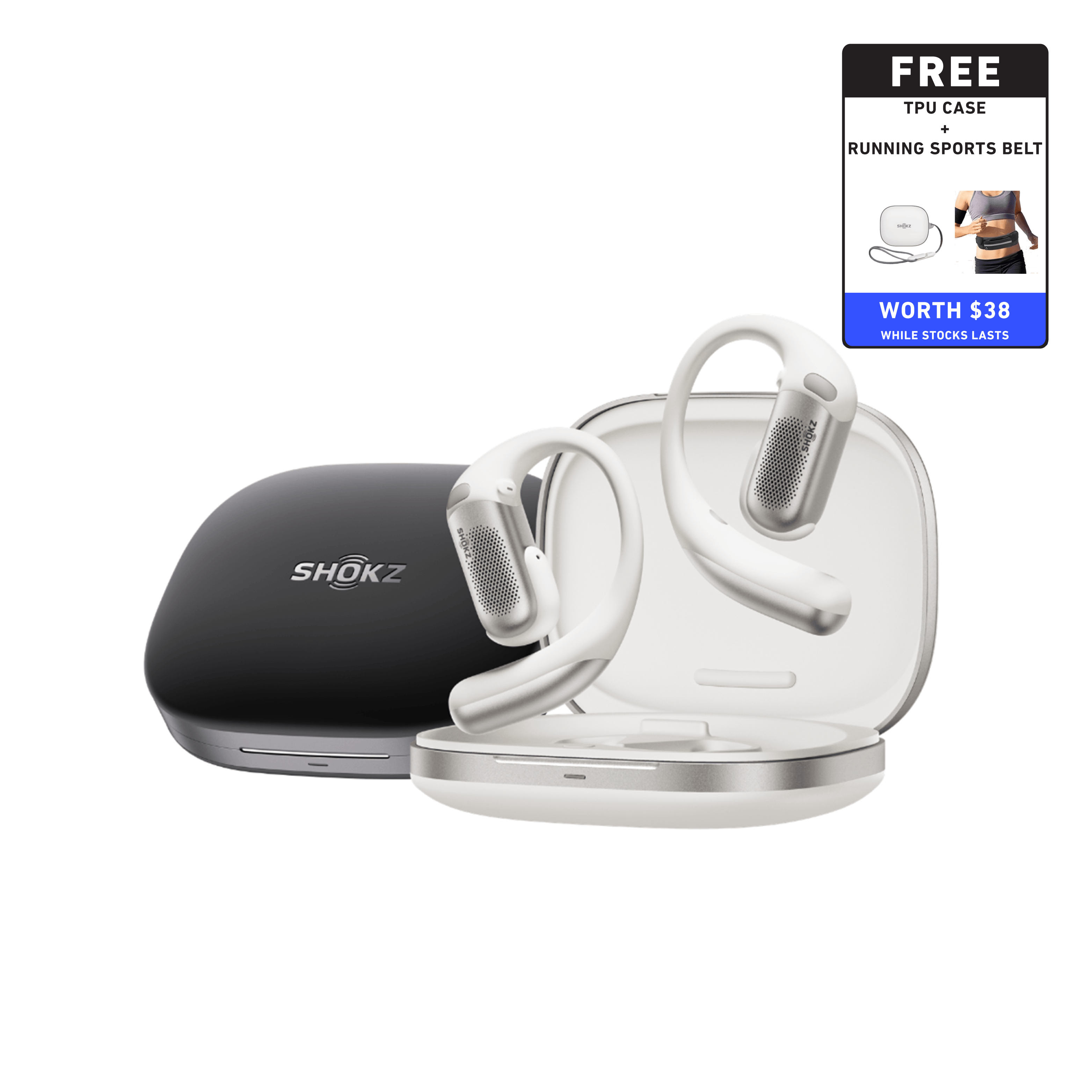 Shokz OpenFit Pro Open Ear True Wireless Earbuds