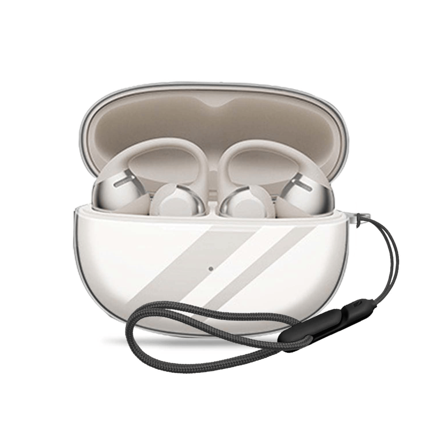 Clear Silicone Case for Shokz OpenDots One