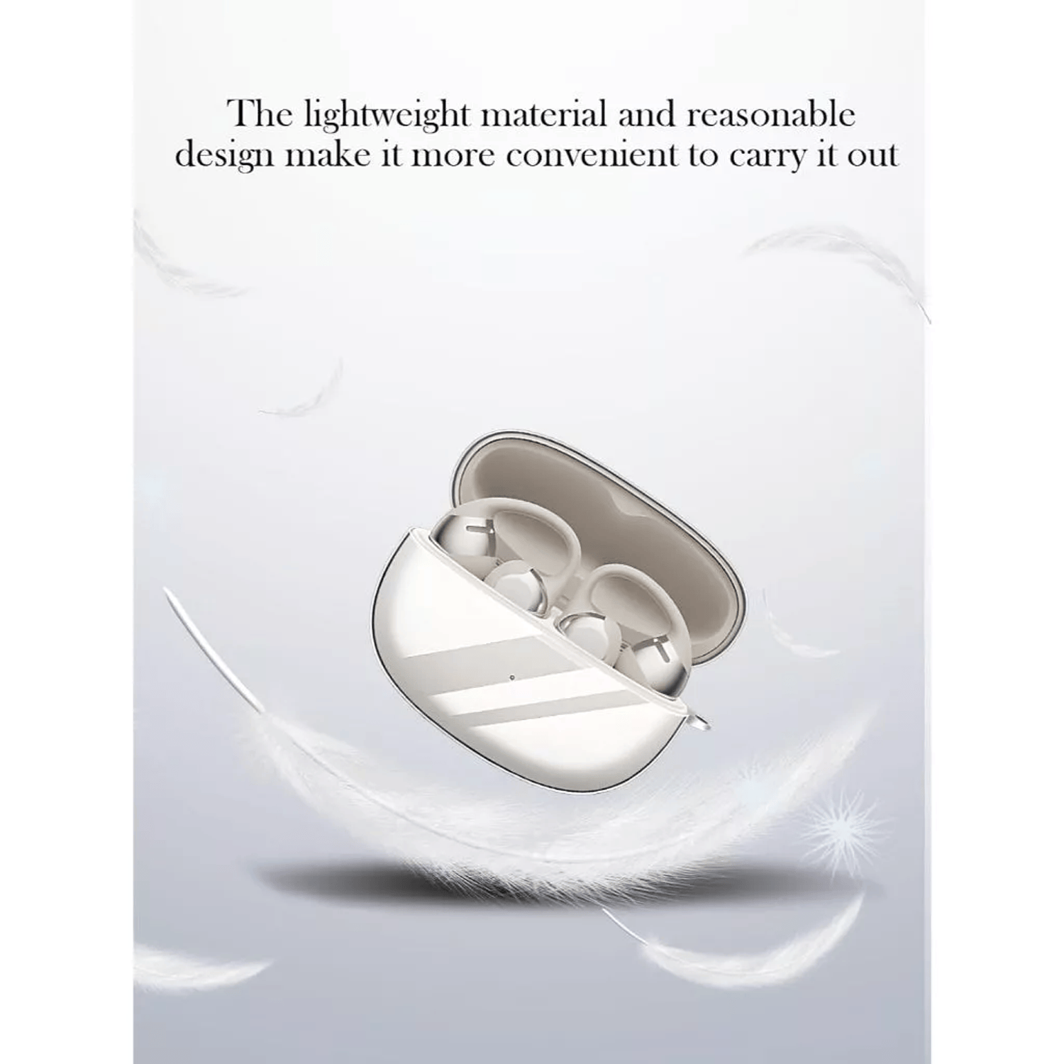 Clear Silicone Case for Shokz OpenDots One