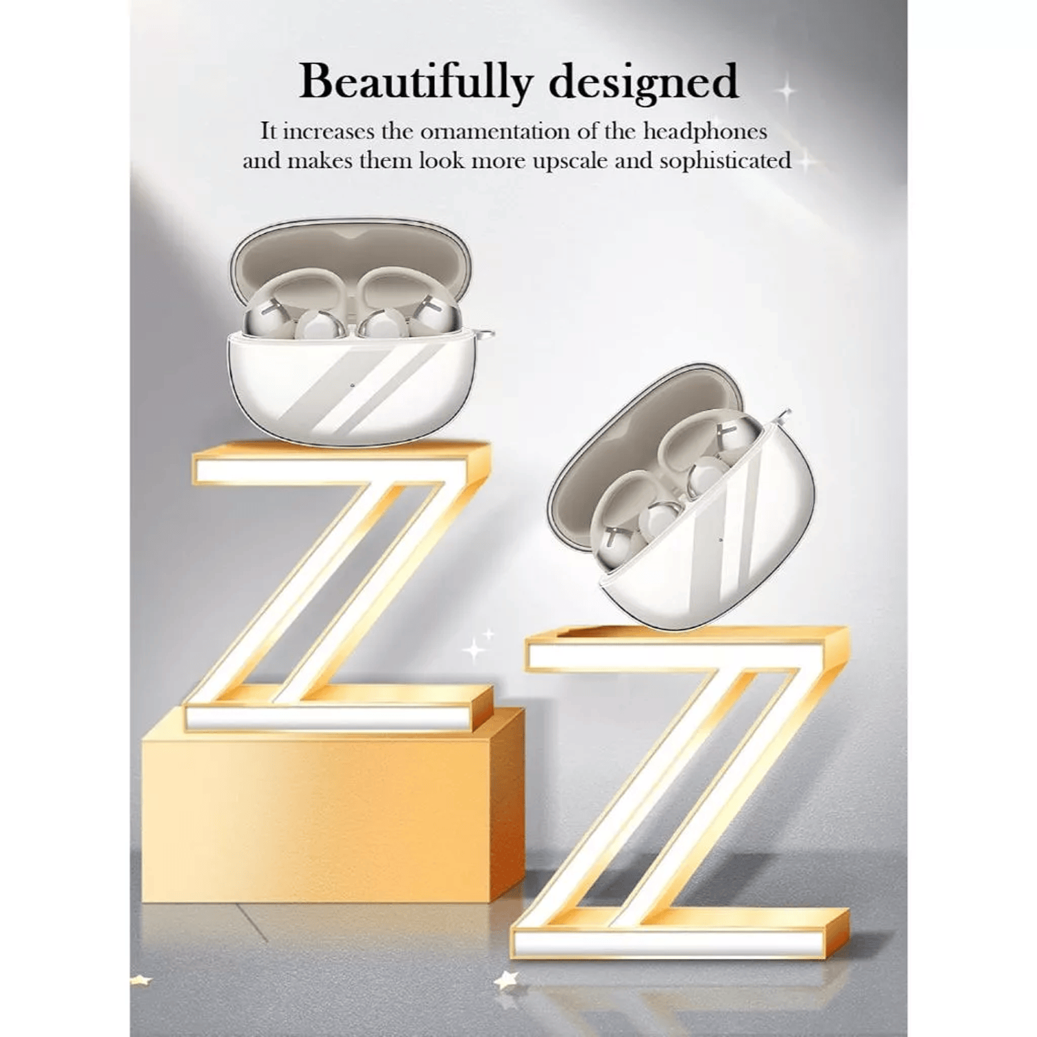 Clear Silicone Case for Shokz OpenDots One