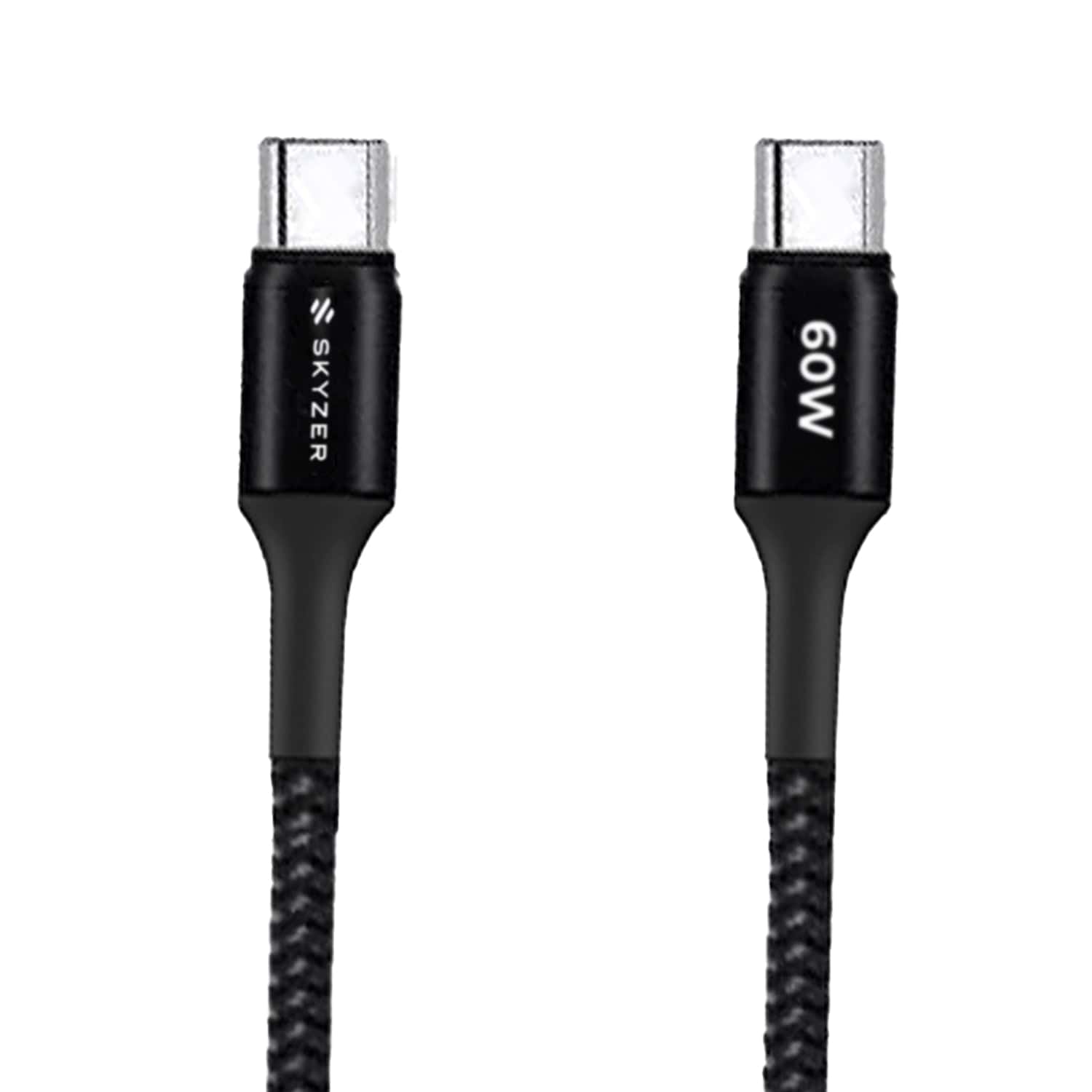 Skyzer AC533 60W Premium USB-C to USB-C Braided Nylon Cable