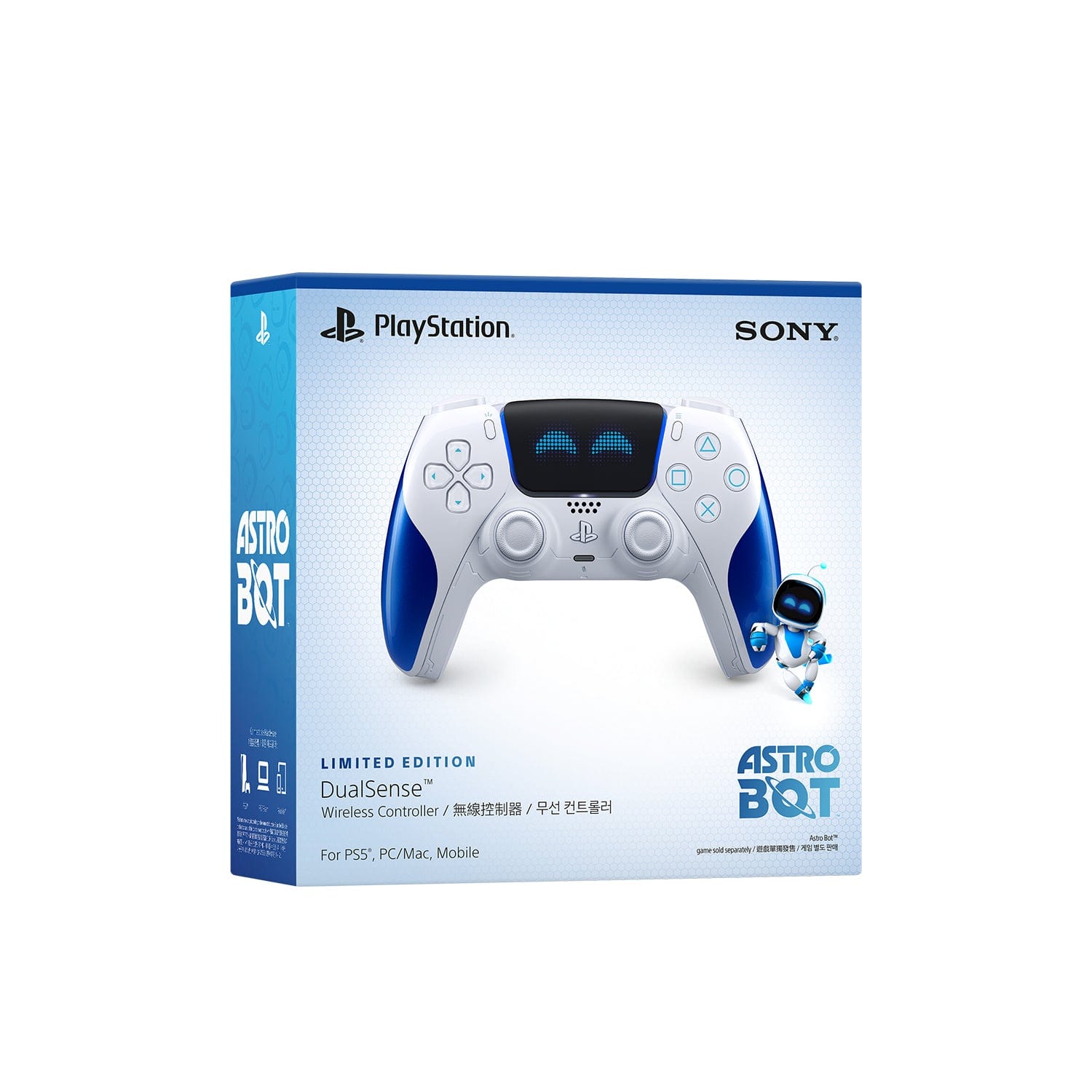 [PRE-ORDER] Sony Astro Bot Joyful Limited Edition DualSense Wireless Controller for PS5, PC/Mac, Mobile (Ships from 30th Oct)