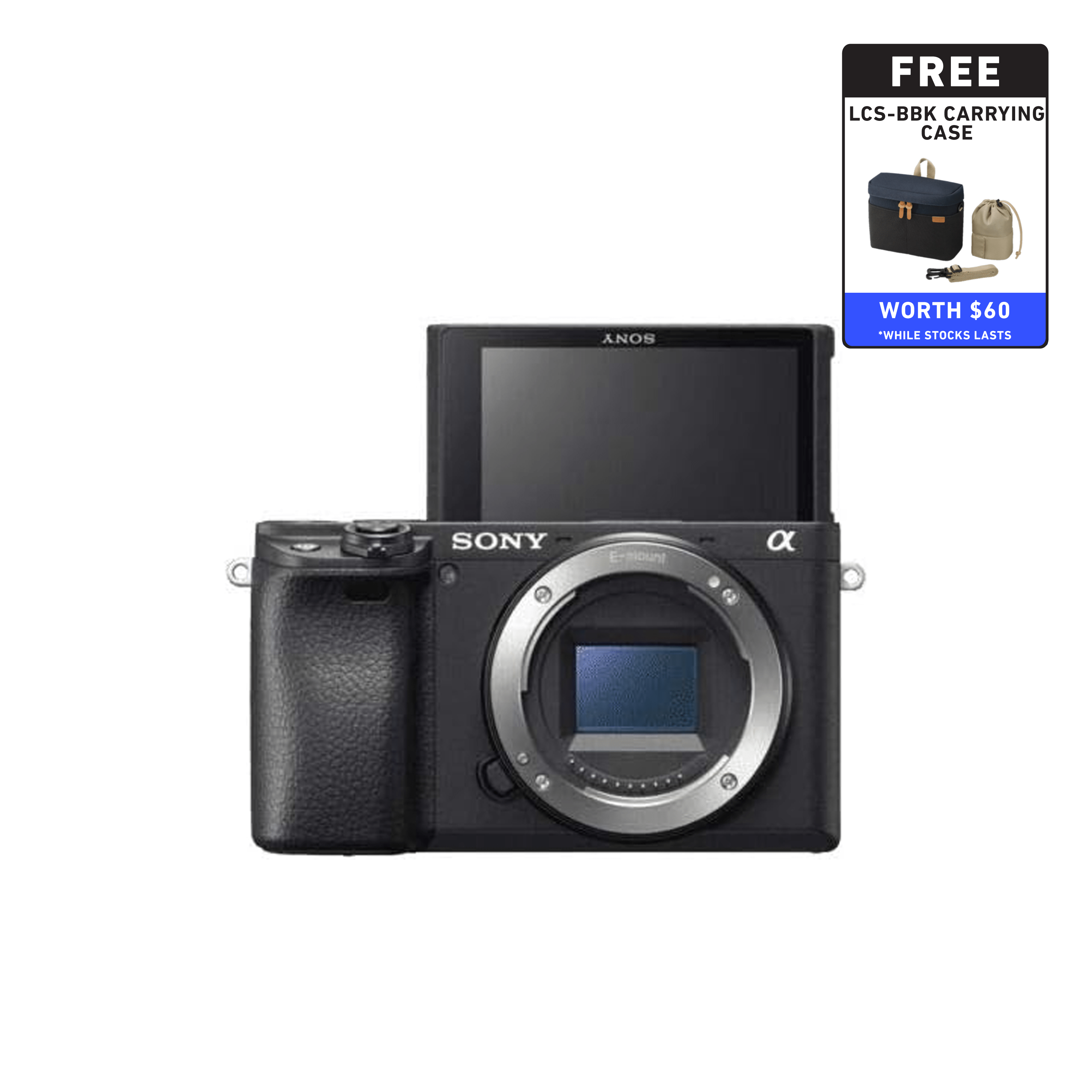 Sony ILCE-6400 Alpha α6400 E-mount Camera with APS-C Sensor