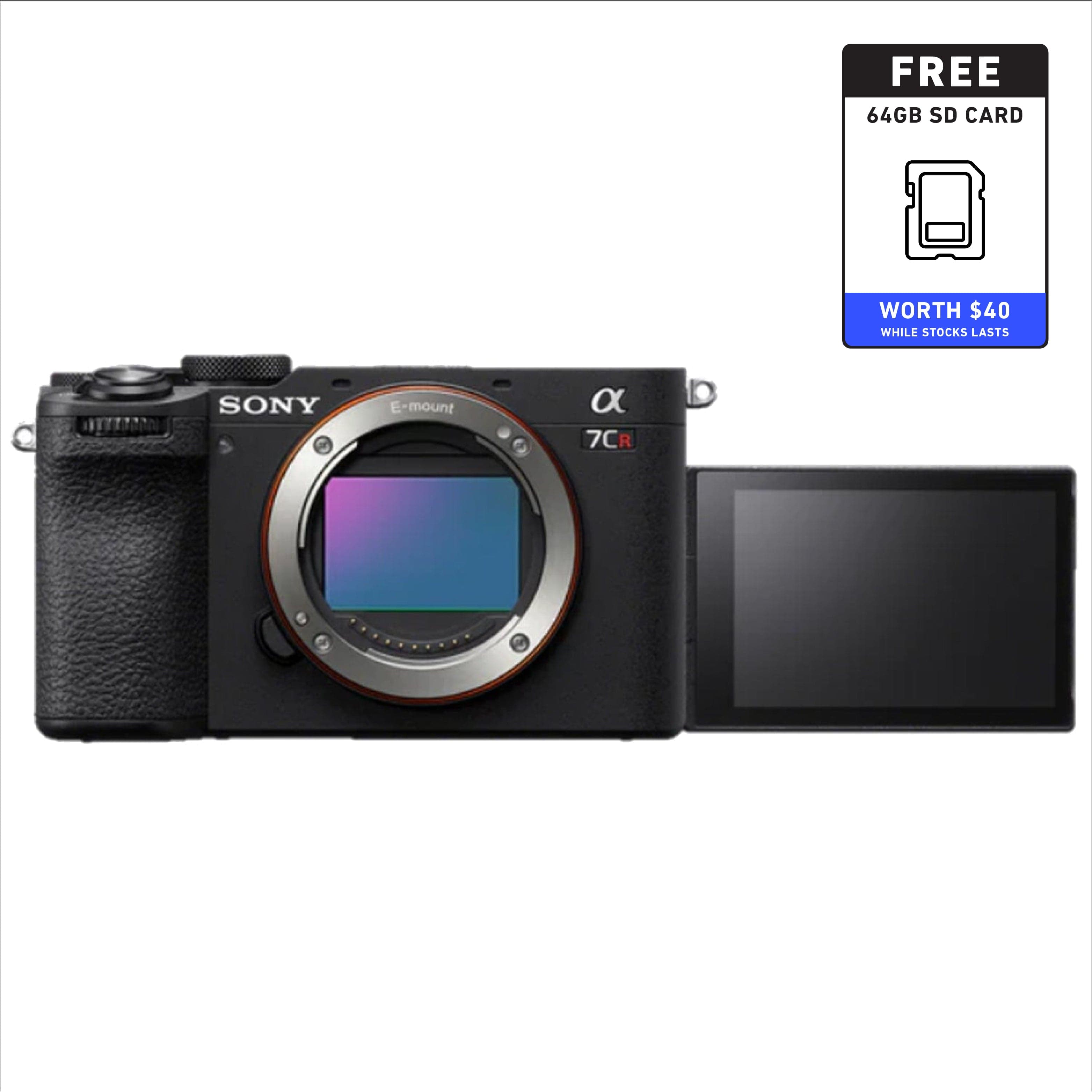 Sony ILCE-7CR Alpha α7CR 61.0 MP Compact Full-Frame Interchangeable Lens Camera