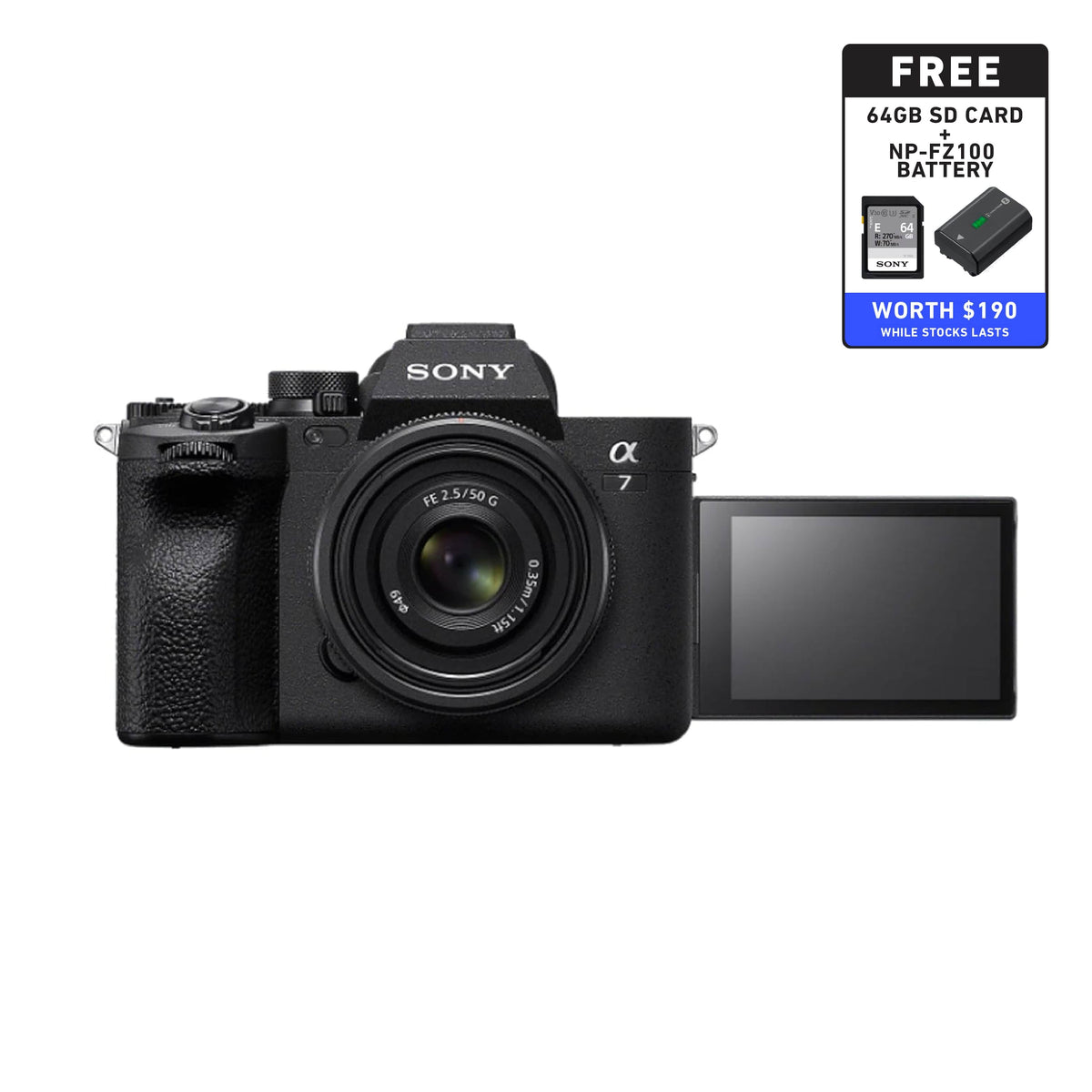 Sony ILCE-7M4 Alpha α7 IV Full-Frame Hybrid Camera