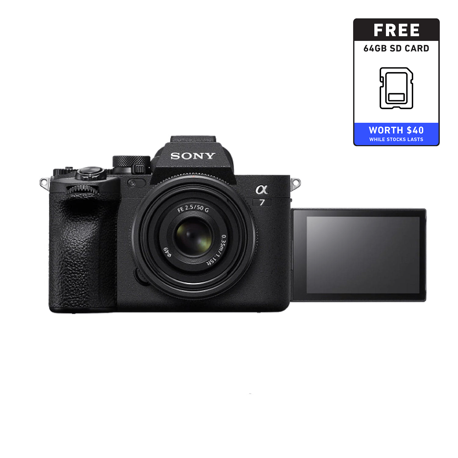 Sony ILCE-7M4 Alpha α7 IV Full-Frame Hybrid Camera