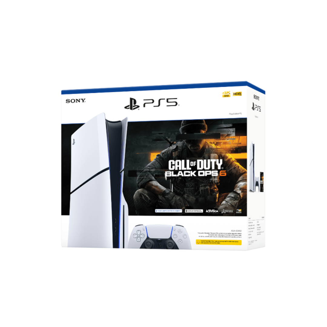Sony PlayStation 5 Slim (PS5) Disc Edition Call of Duty: Black Ops 6 Bundle