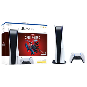 Sony PlayStation 5 (PS5) Digital / Disc Edition Marvel's Spider-Man 2 Bundle Console