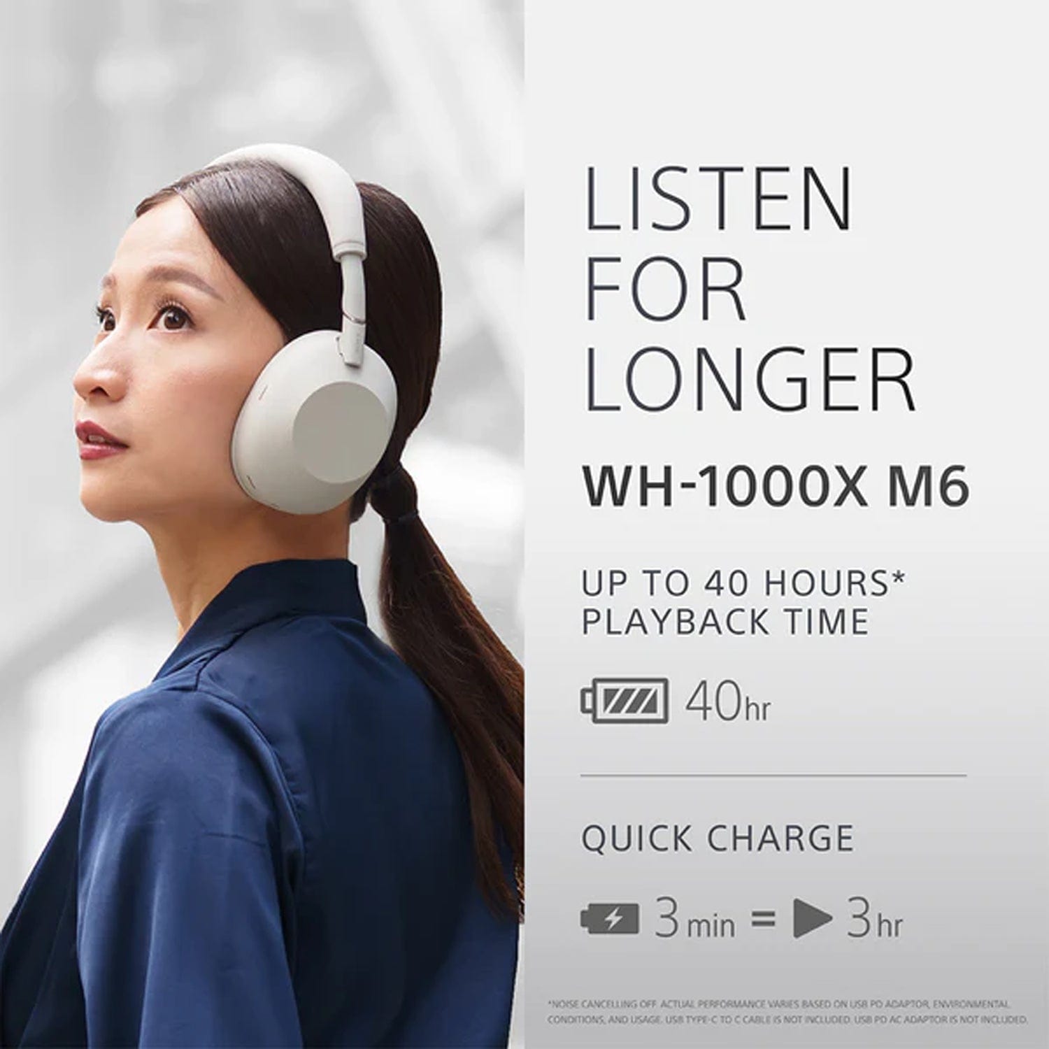 [PRE-ORDER] Sony WH-1000XM6 Noise Cancelling Wireless Headphones (XM6) (Ships From 9th June)