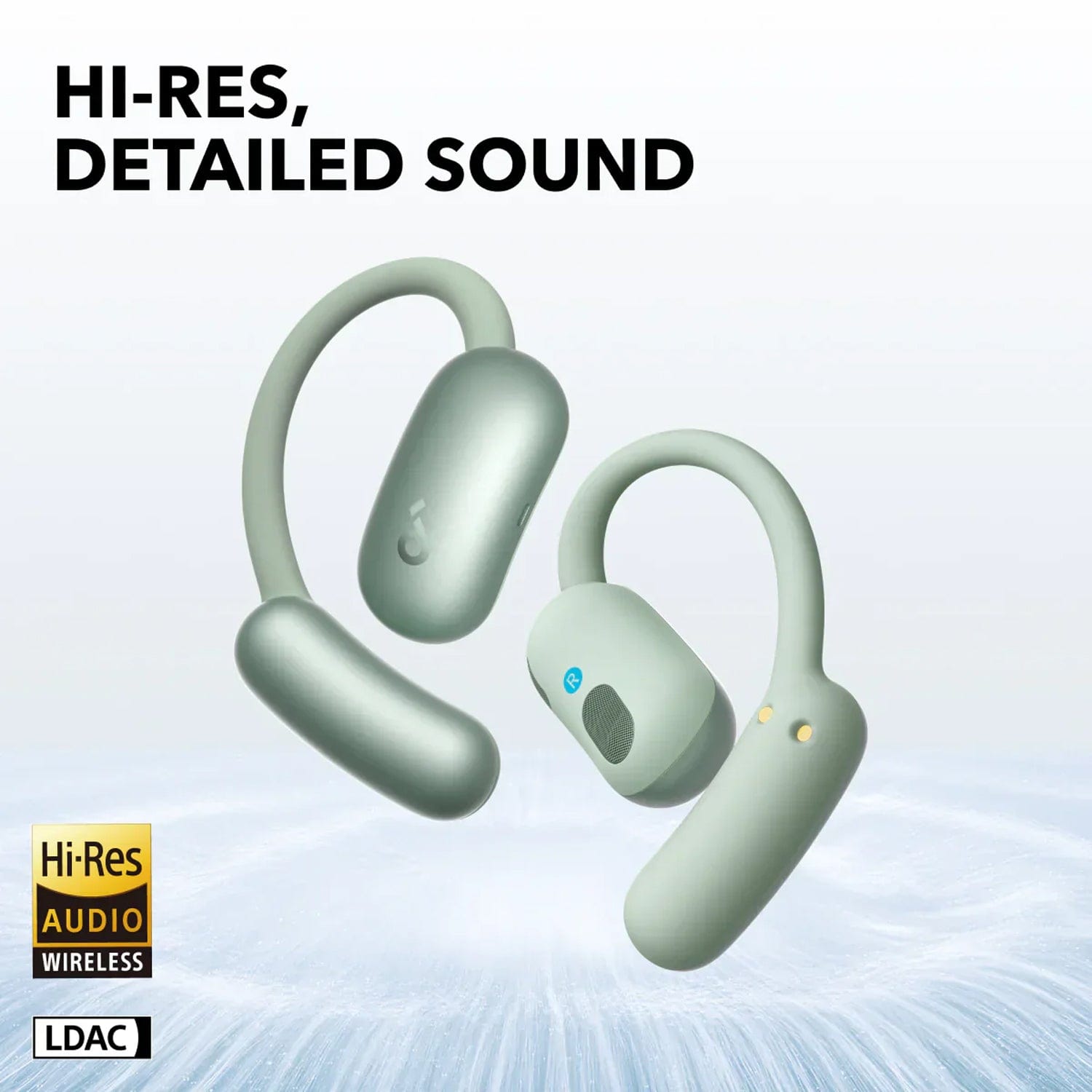 Soundcore AeroFit 2 | Adjustable Open-Ear Wireless Earbuds with AI Translation