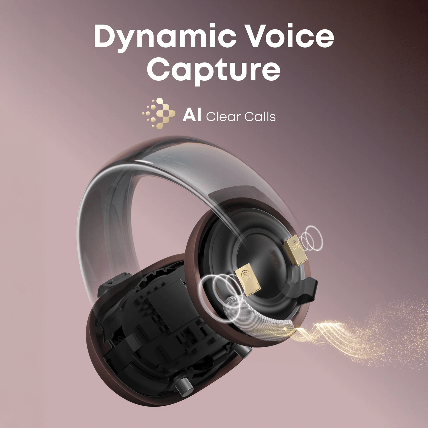 Soundcore Aeroclip Open-Ear Clip-On Earbuds with Adaptive Comfort