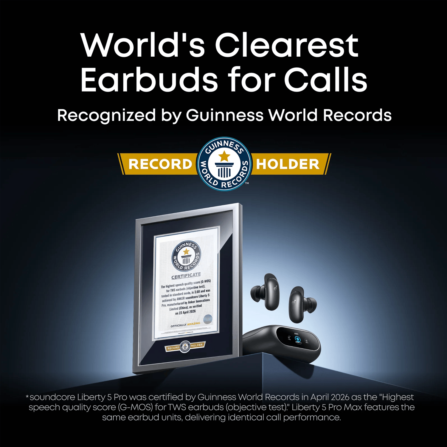 Soundcore Liberty 5 Pro | Noise Cancelling Earbuds for Clear Calls