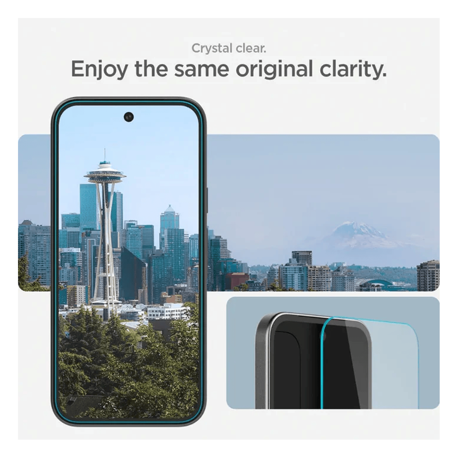 Spigen GLAS.tR EZ Fit Glass Screen Protector for Google Pixel 9a