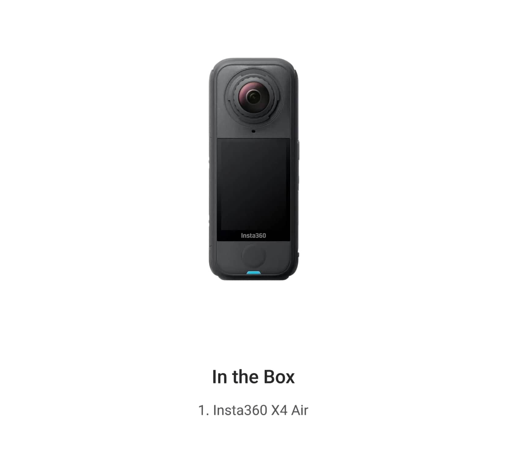 Insta360 X4 Air Action Camera