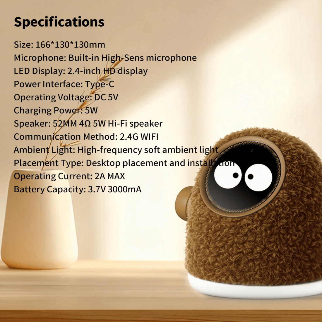 Steed AI Emotional Companion Robot