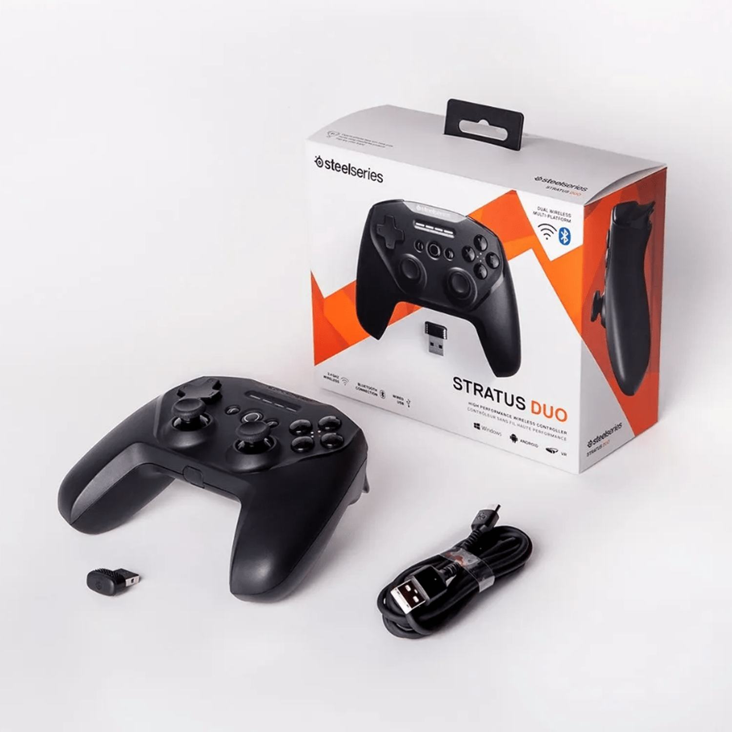 SteelSeries Stratus Duo Controller For Windows, Chromebook, Android  & VR