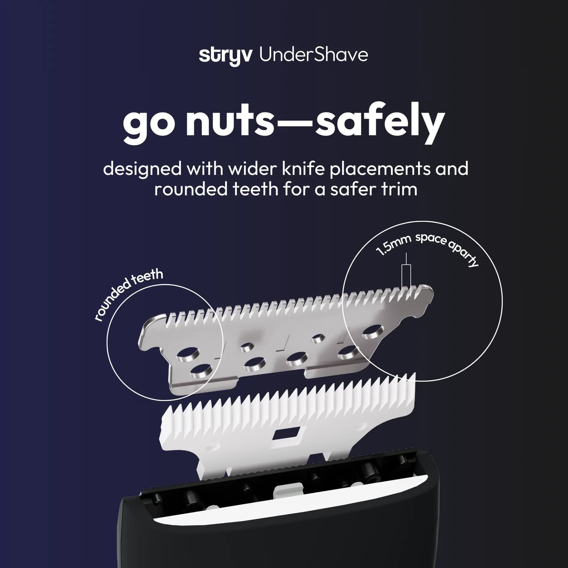 Stryv Men UnderShave Electric Shaver