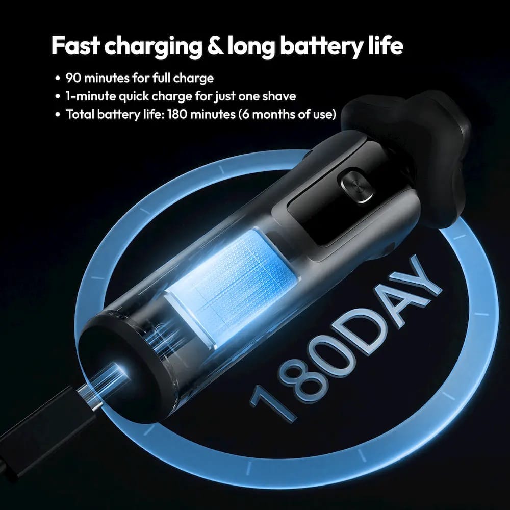 Stryv UltraShave Rotary Electric Shaver