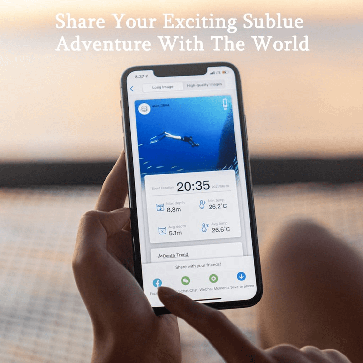 Sublue H1 Smart Waterproof Smartphone Case