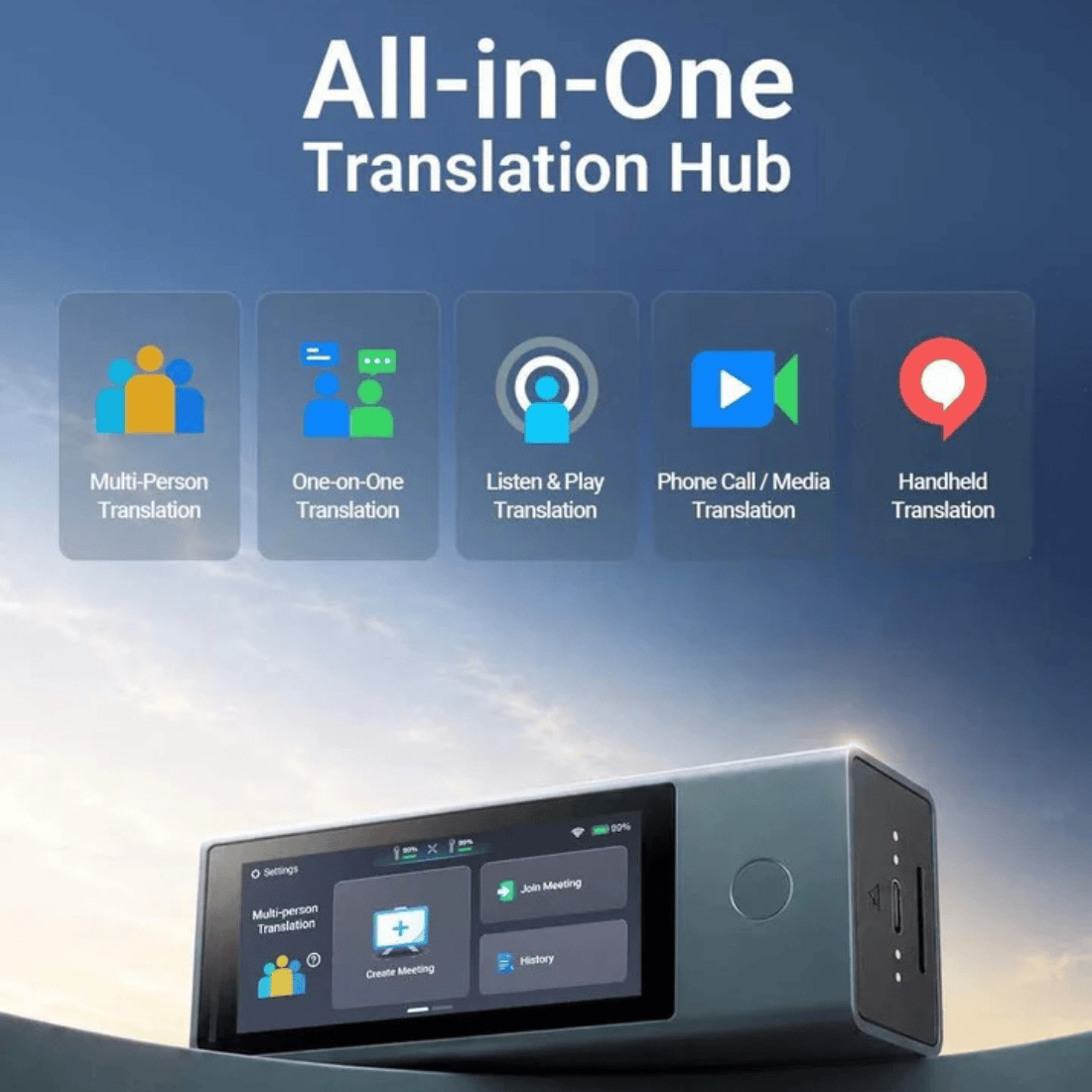 Timekettle X1 Meeting Interpreter Hub