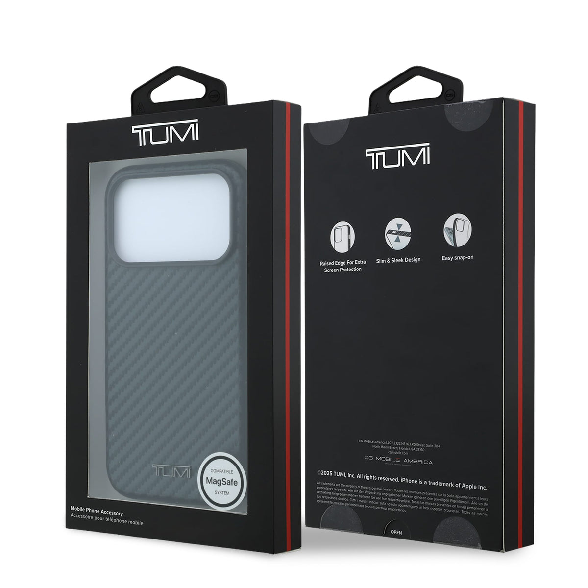 Tumi PU Carbon MagSafe Case For iPhone 18 Pro