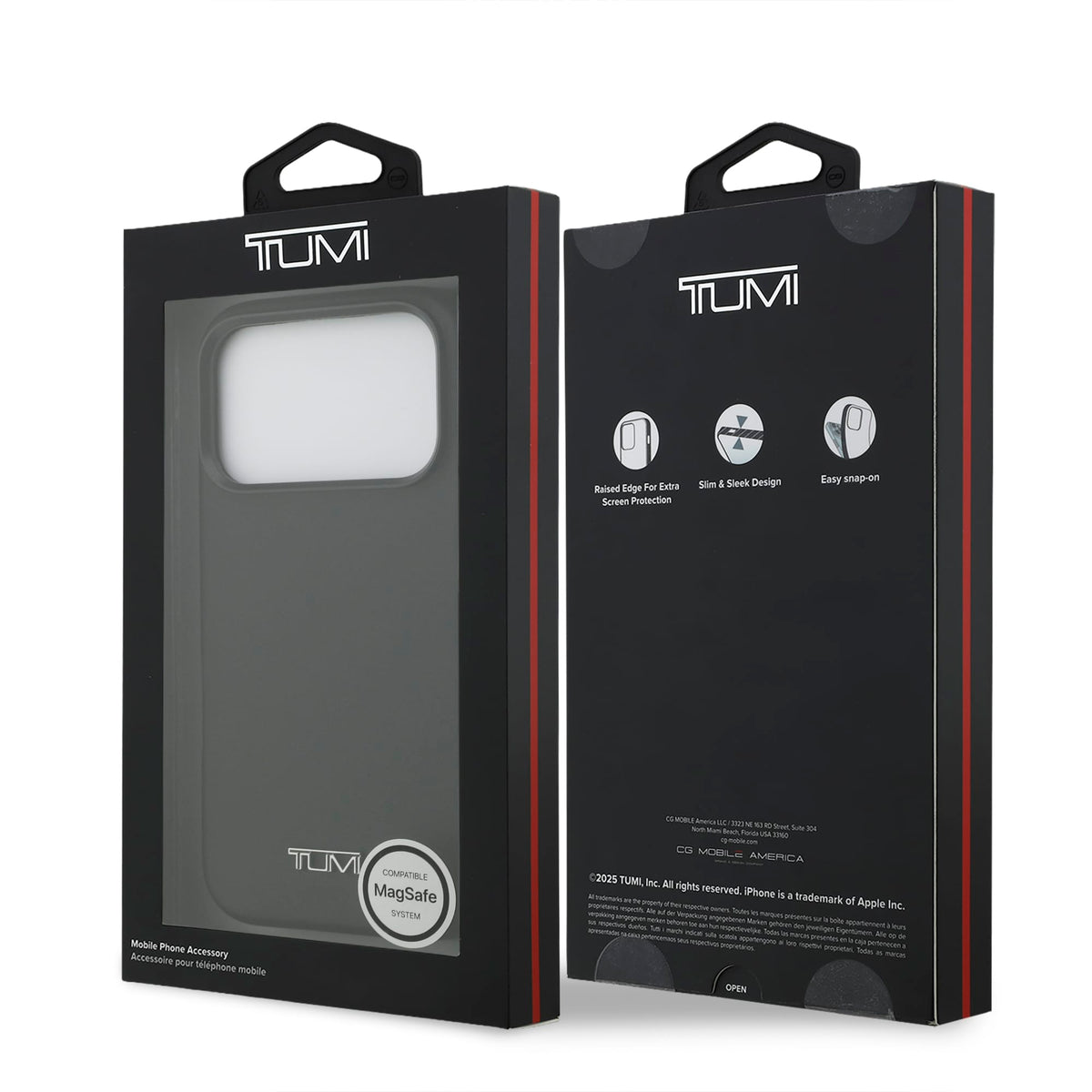 Tumi Smooth Genuine Leather MagSafe Case For iPhone 18 Pro