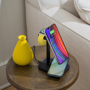 Twelve South HiRise 3 3-in-1 Wireless Charging Stand for MagSafe iPhones, AirPods & Apple Watches