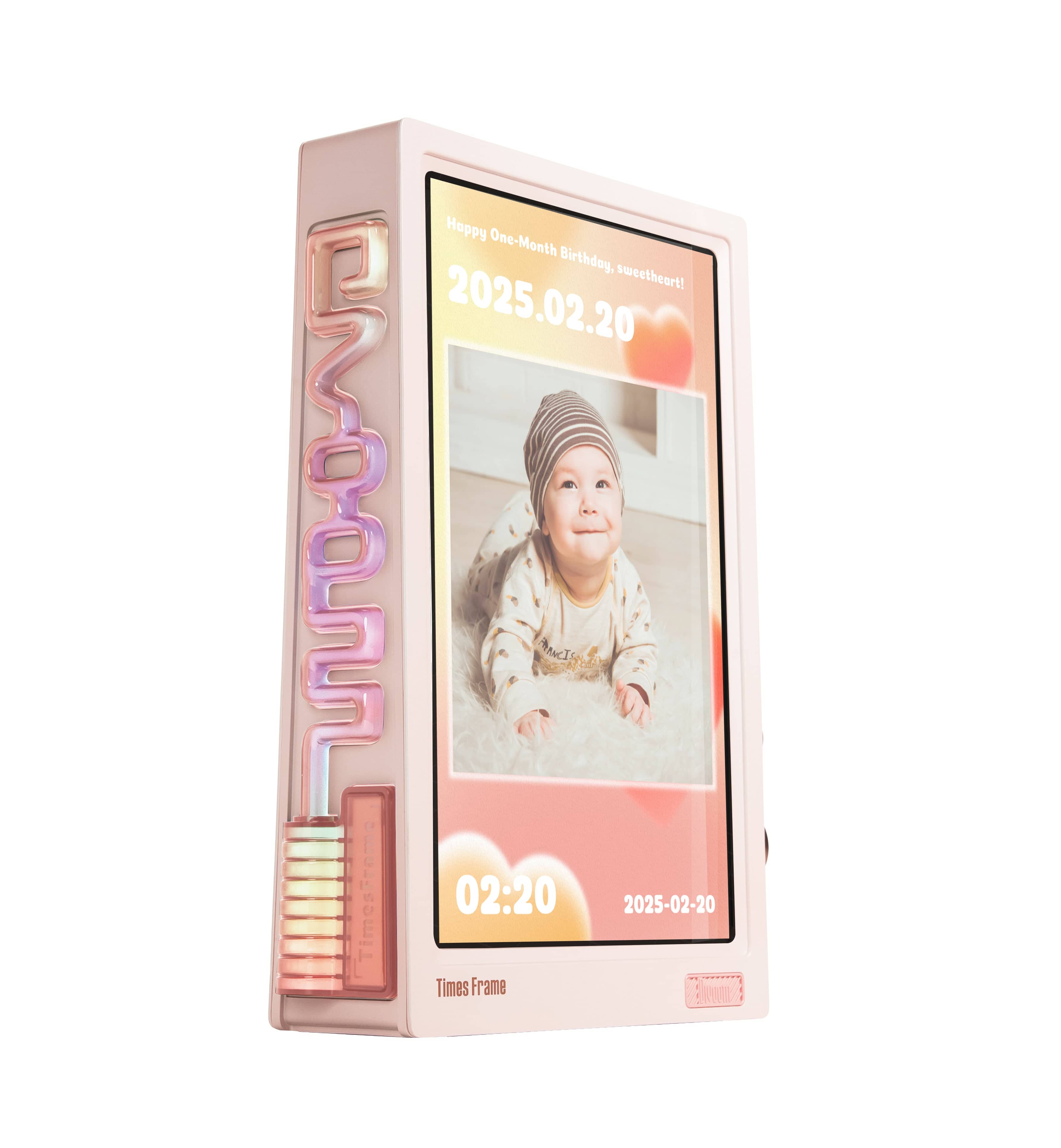 Divoom Times Frame デジタルフォトフレーム　ピンク Divoom Times Frame Transparent Digital Picture Frame | Metapod SG