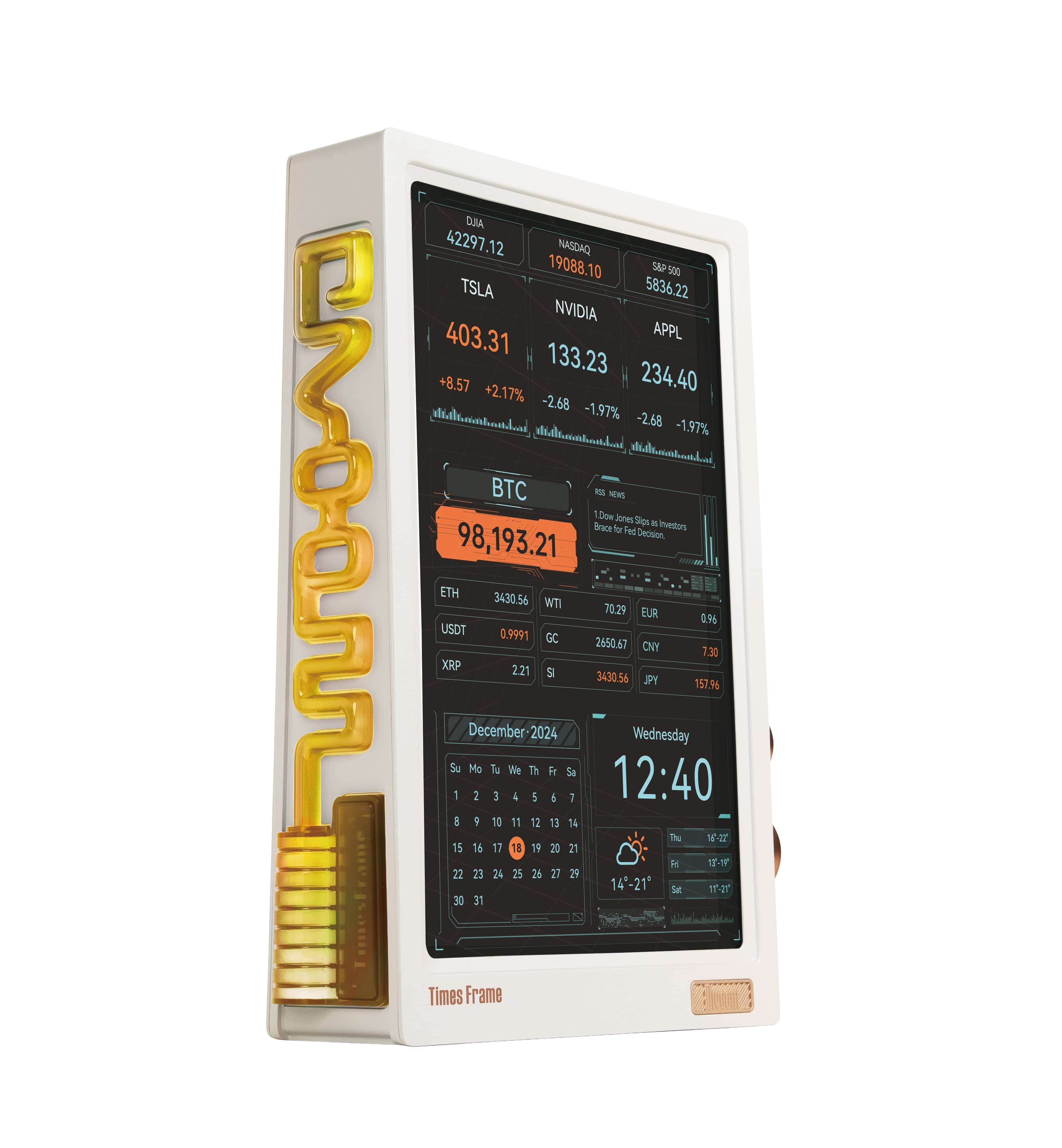 Divoom Times Frame Transparent Digital Picture Frame