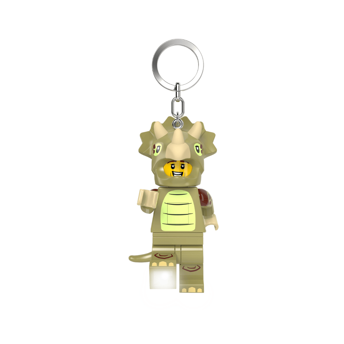 LEGO MINIFIGURES Triceratops Costume Fan Key Light