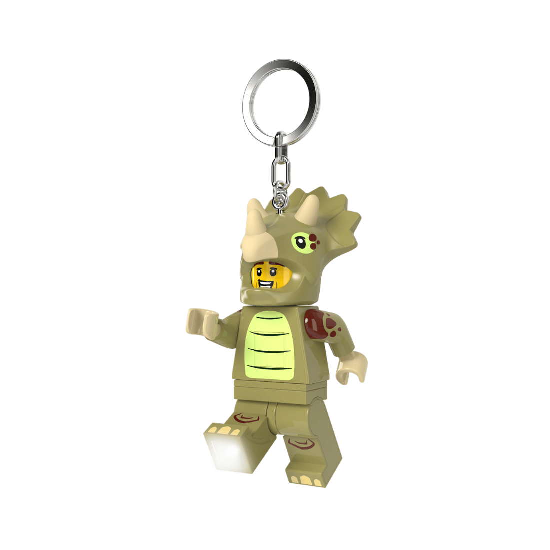 LEGO MINIFIGURES Triceratops Costume Fan Key Light