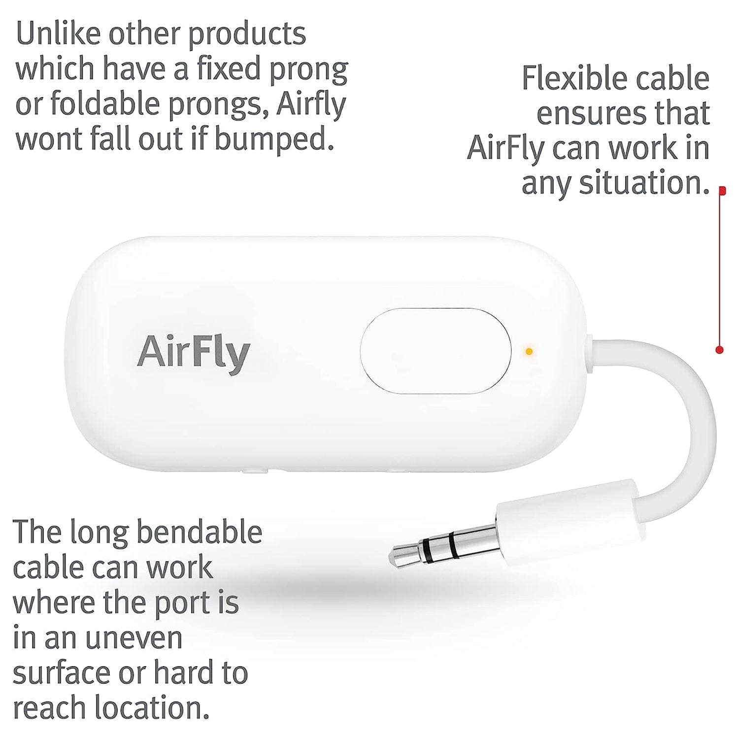 Twelve South AirFly Pro Wireless Transmitter for AirPods and Wireless Headphones