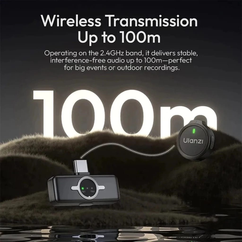 Ulanzi A21 USB-C Wireless Microphone