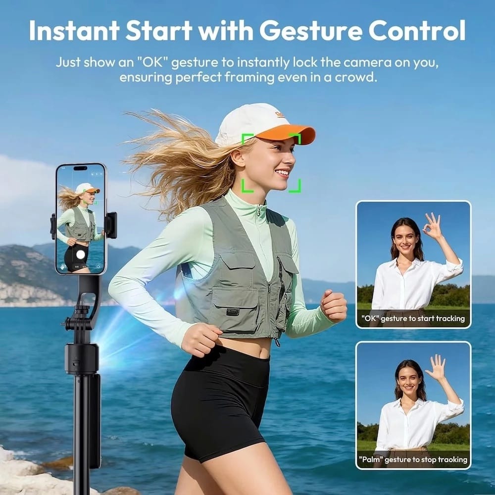 Ulanzi TT23 Auto Tracking Selfie Stick Tripod