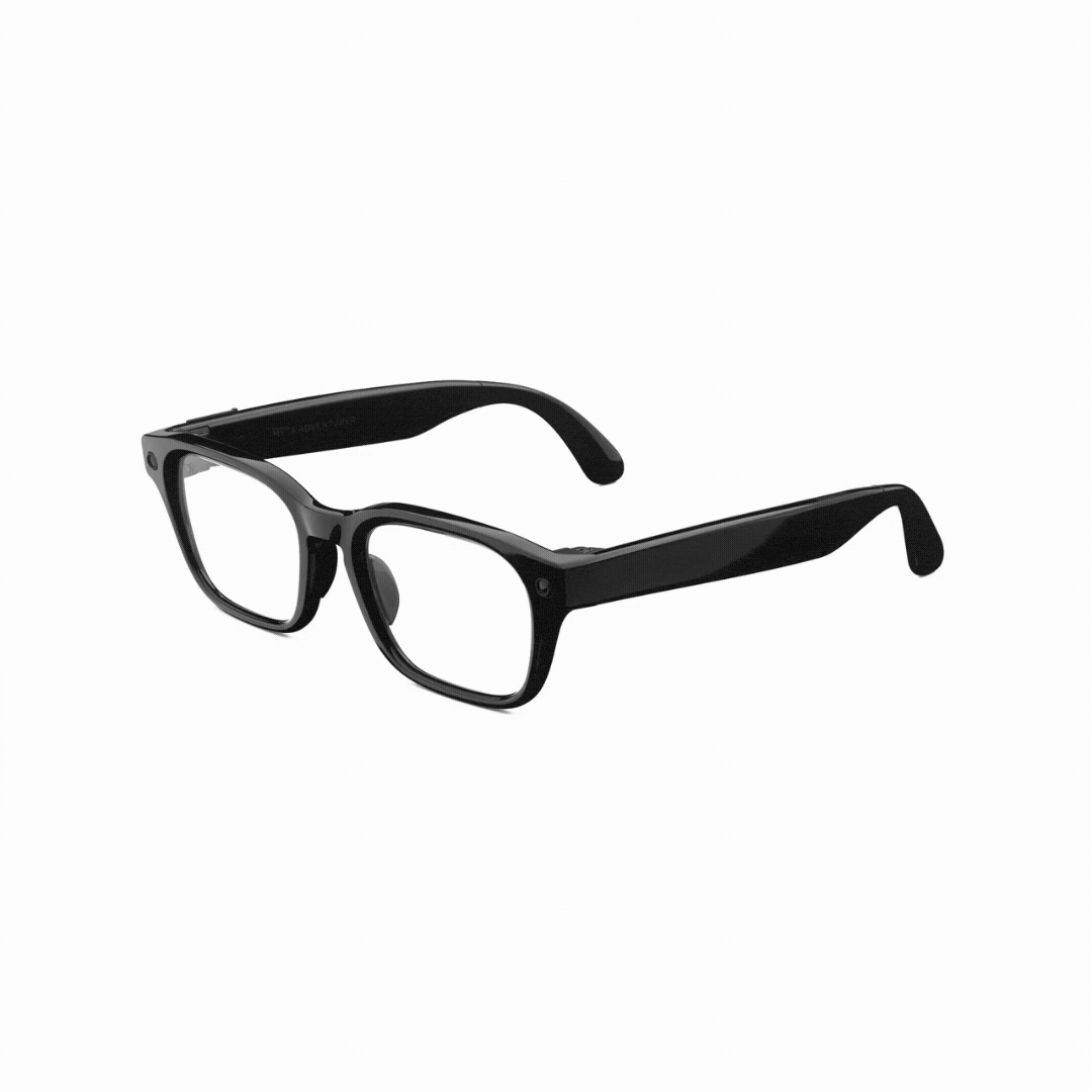[PRE-ORDER] Meta Adventurer AI Glasses | Classic Black with Clear to Grey Transitions Lens (Ships from 1st Oct