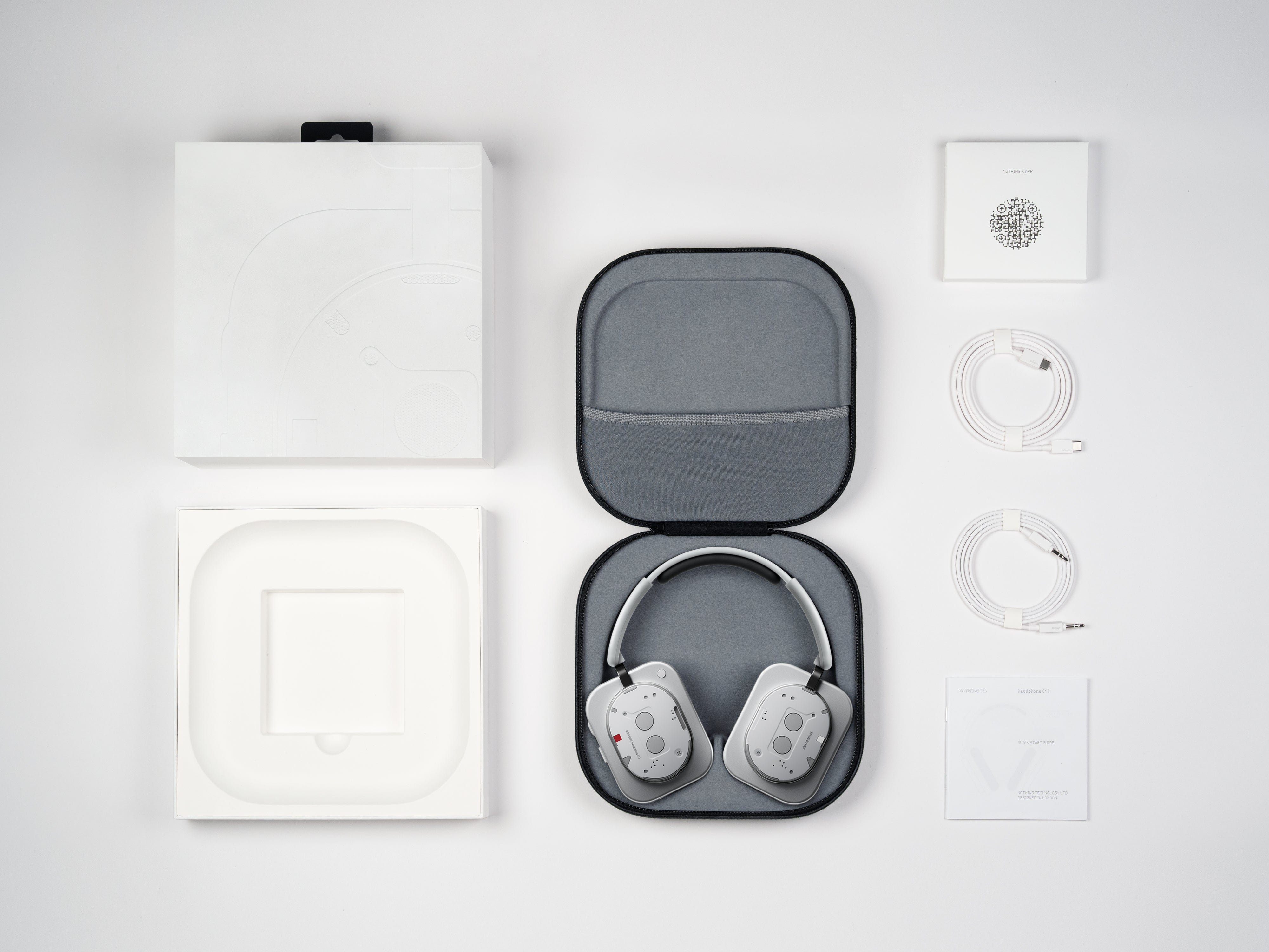 Nothing Headphone (1) Wireless Active Noise Cancellation Headphones