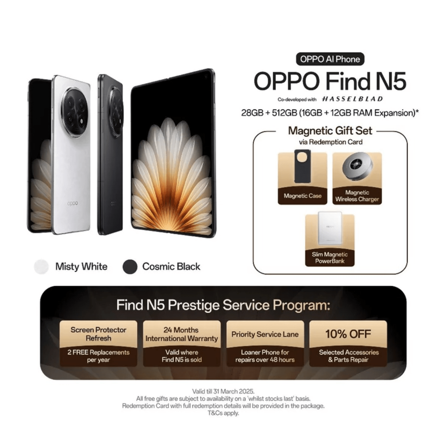 OPPO Find N5 Foldable AI Smartphone