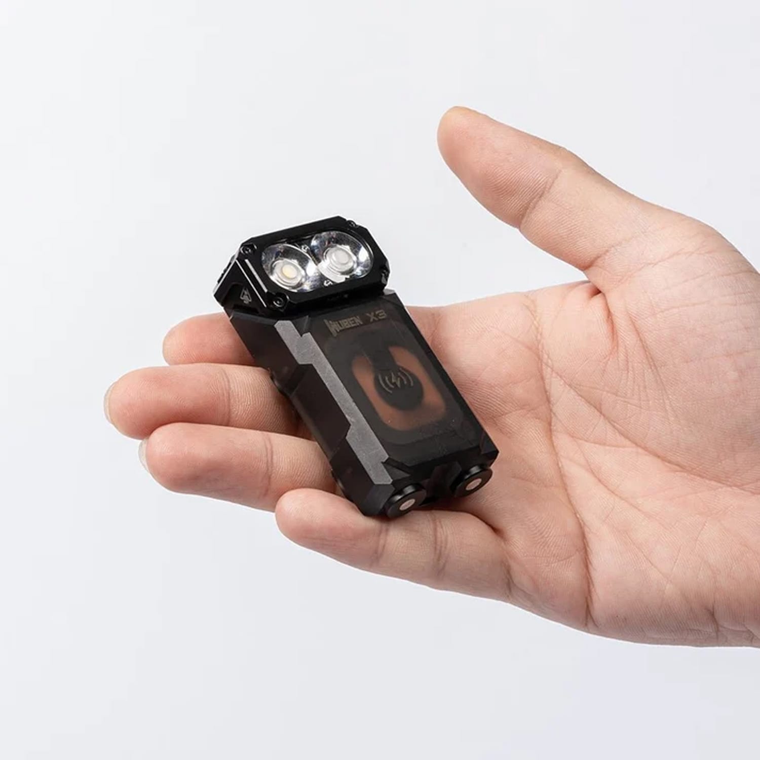 Wuben Lightok X3 Owl EDC Rechargeable Flashlight | Mini 700 Lumens Flashlights (Red & White Lights)