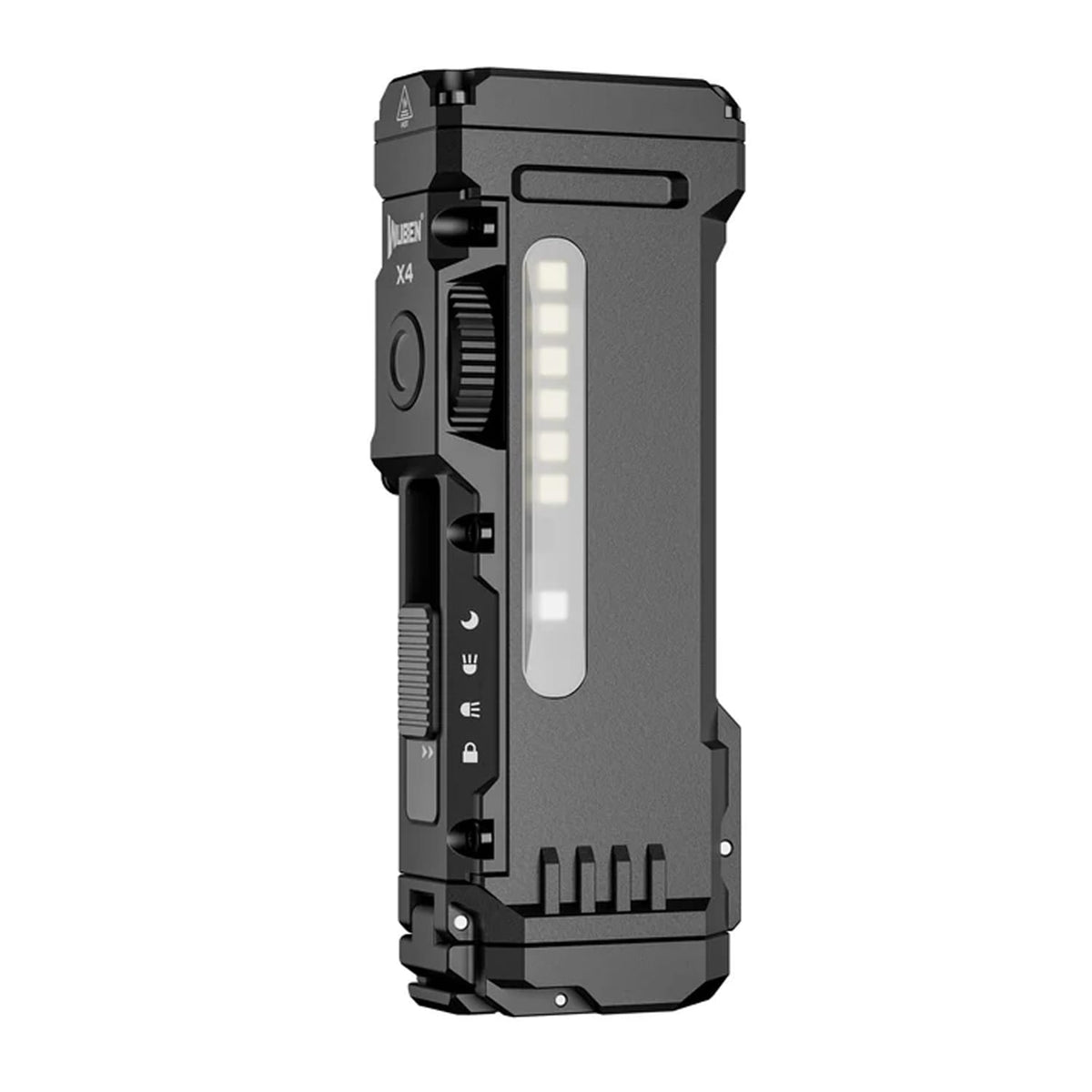 Wuben X4 Compact Multi-Function 1500 Lumens EDC Tactical Flashlight
