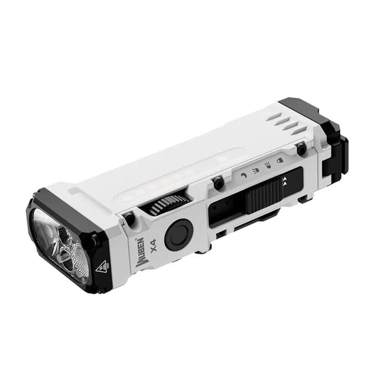 Wuben X4 Compact Multi-Function 1500 Lumens EDC Tactical Flashlight