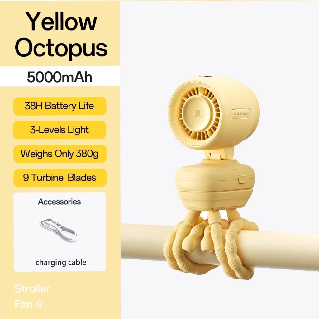 Jisulife Life 4 5000MAH Stroller Fan