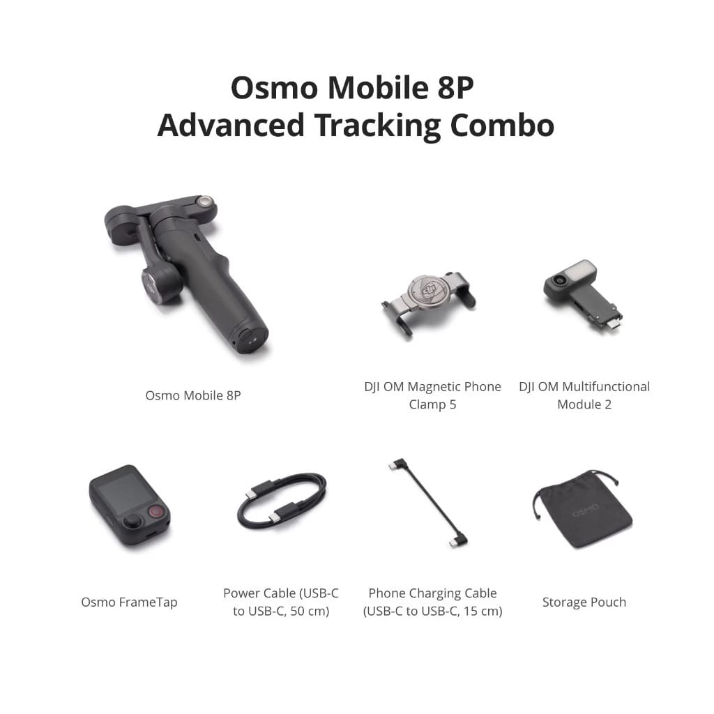 DJI Osmo Mobile 8P Pro Framing And Tracking Phone Gimbal